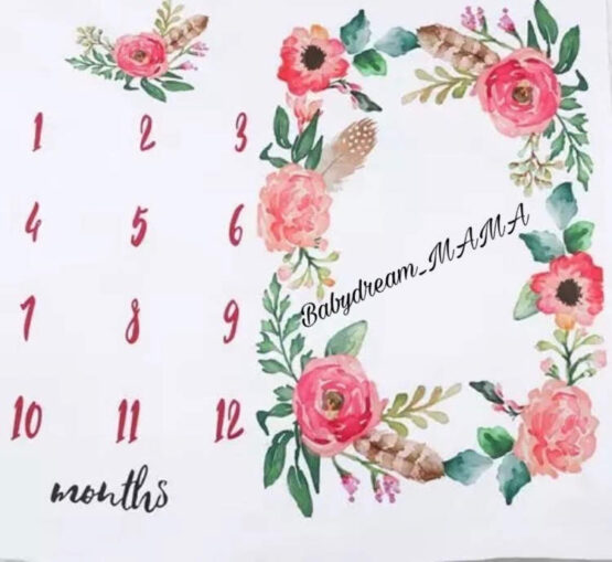 Flower Model 4 Monthly Fabric Milestone