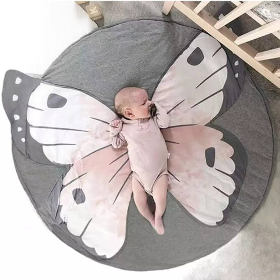 Play Mat Cartoon Butterfly Animal Baby Blanket