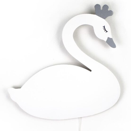Wooden Light Model Swan